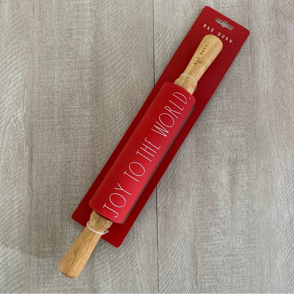 Rae Dunn "Joy to the World" Rolling Pin Baking Utensil